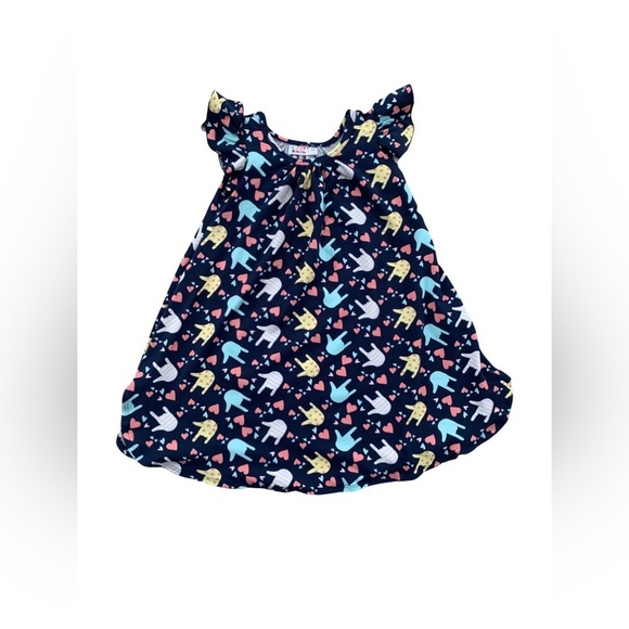 Dot Dot Smile Size 3/4 I Love You Sign Dress - Picture 1 of 5